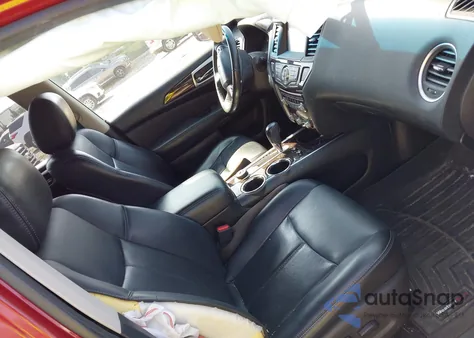 2015 Nissan Pathfinder Platinum z USA, uszkodzony, nr VIN 5N1AR2MM9FC653285